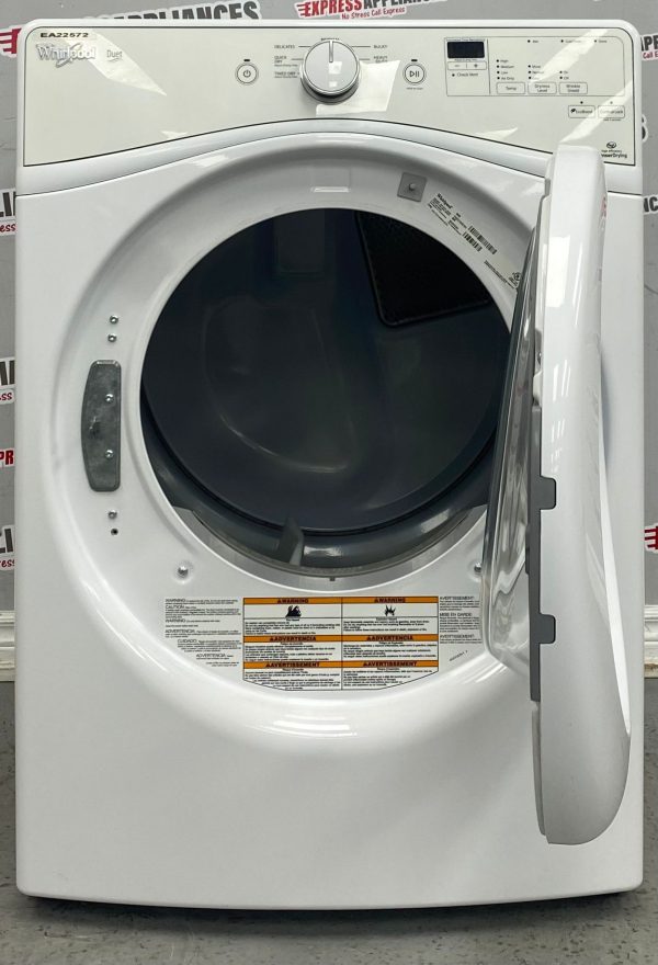 Used Whirlpool Electric Stackable 27” Dryer YWED72HEDW0 For Sale