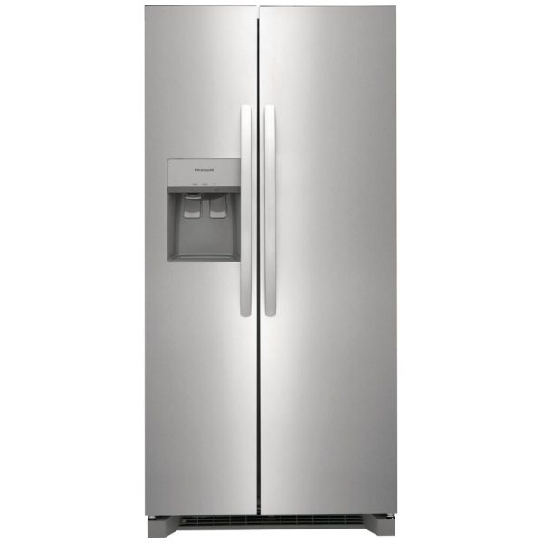 Brand New Frigidaire Side-By-Side 33” Refrigerator FRSS2323ASA For Sale