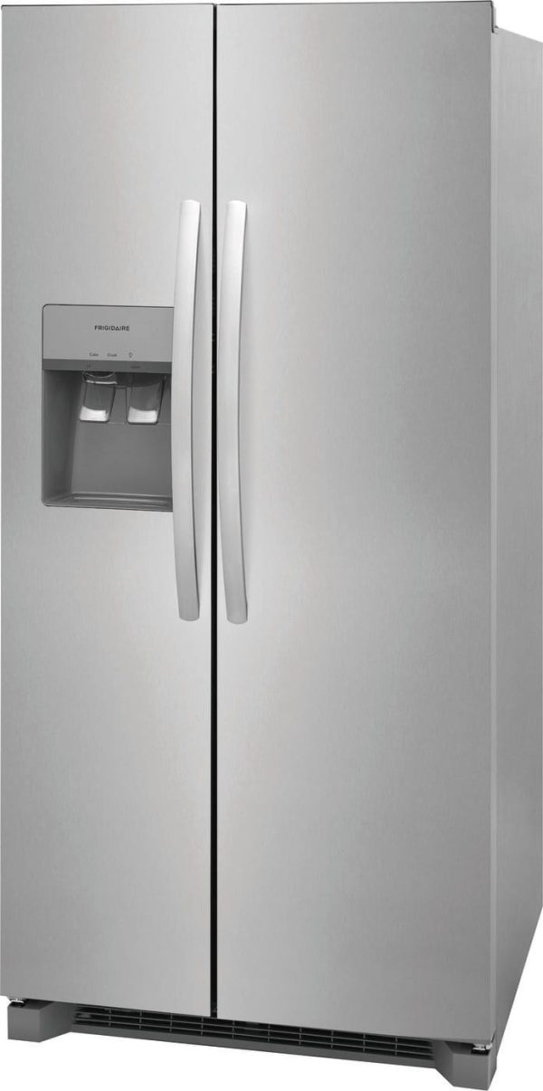 Brand New Frigidaire Side-By-Side 33” Refrigerator FRSS2323ASA For Sale