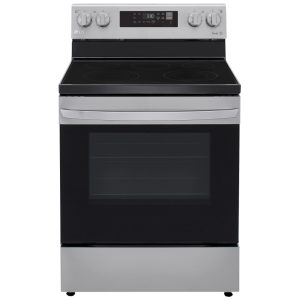 Brand New LG 30” Freestanding Electric Glass Top Stove LREL6321S For Sale