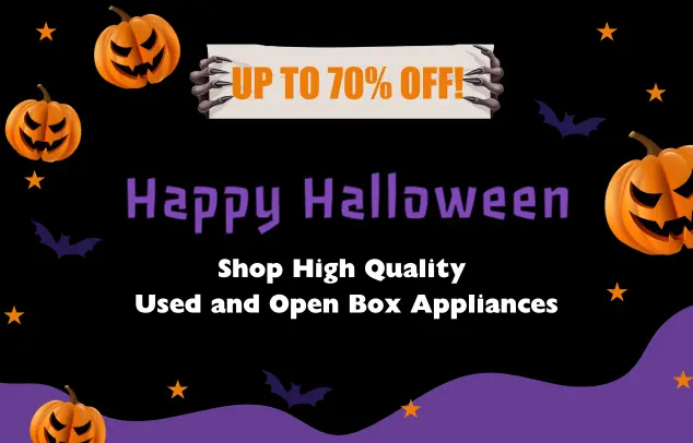 Gently Used appliances halloween sale