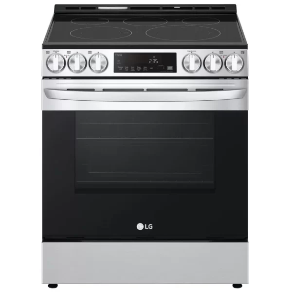 New LG 30” Slide-In Glass Top Stove LSEL6333F For Sale