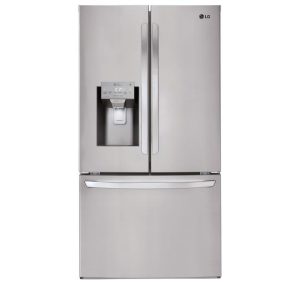 New LG	33" French Door Refrigerator with Water Dispenser LRFXS2503S For Sale