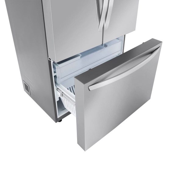 New LG French Door Counter Depth 36” Refrigerator LRFLC2706S For Sale