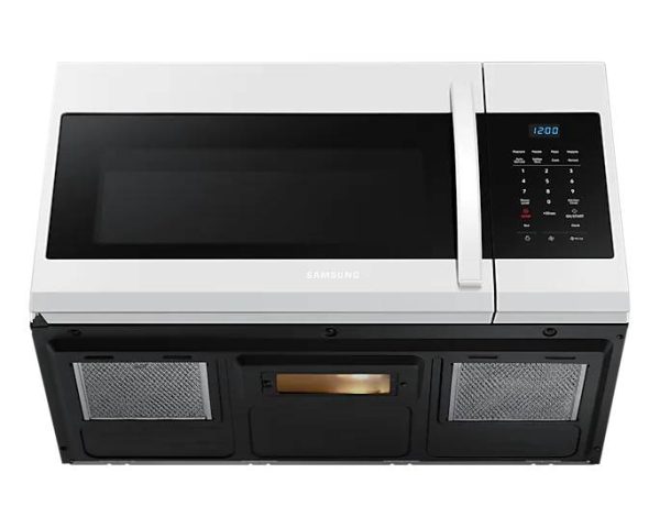 New Samsung Over The Range 30” Microwave ME17R7021EW/AC For Sale