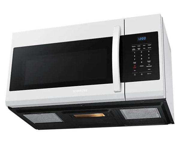 New Samsung Over The Range 30” Microwave ME17R7021EW/AC For Sale