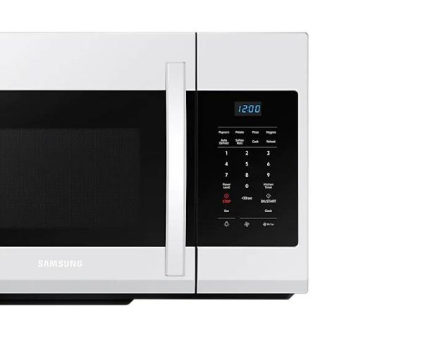 New Samsung Over The Range 30” Microwave ME17R7021EW/AC For Sale