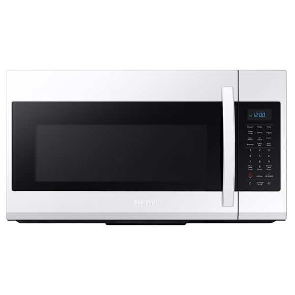 New Samsung Over The Range 30” Microwave ME19R7041FW/AC For Sale