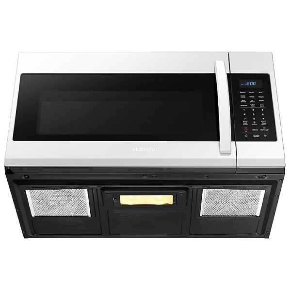 New Samsung Over The Range 30” Microwave ME19R7041FW/AC For Sale