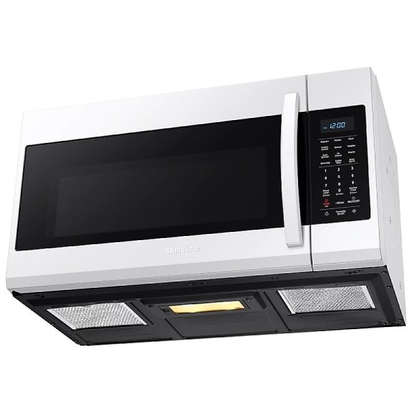 New Samsung Over The Range 30” Microwave ME19R7041FW/AC For Sale