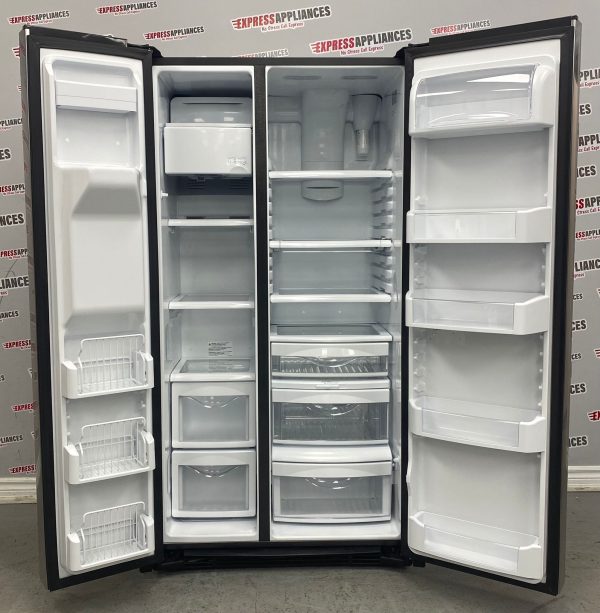 Open Box GE Cafe 36” Side-By-Side Refrigerator CZS22MP2NJS1 For Sale