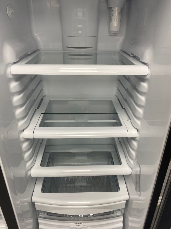 Open Box GE Cafe 36” Side-By-Side Refrigerator CZS22MP2NJS1 For Sale