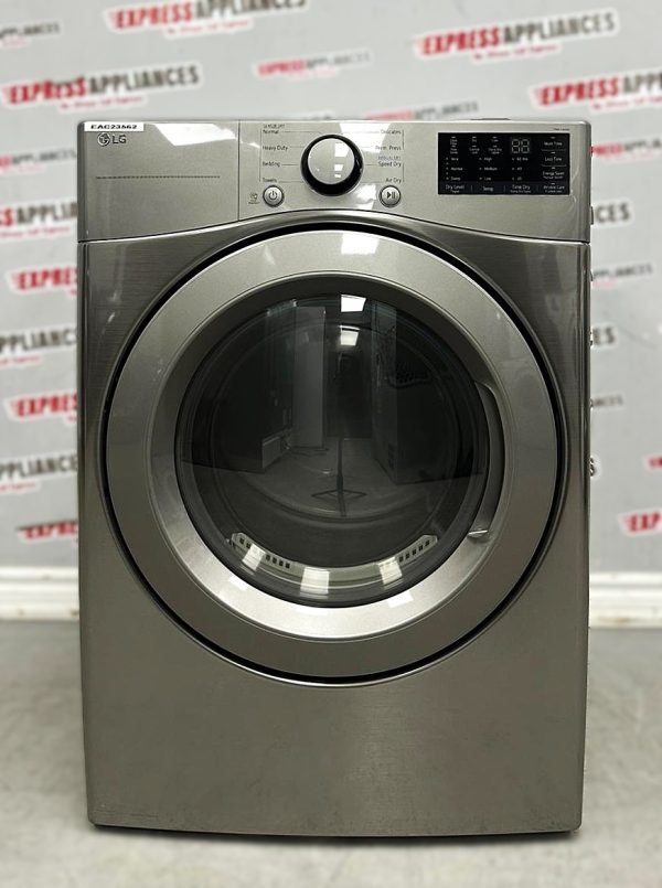 Open Box LG 27” Electric Stackable Dryer DLE3400V For Sale