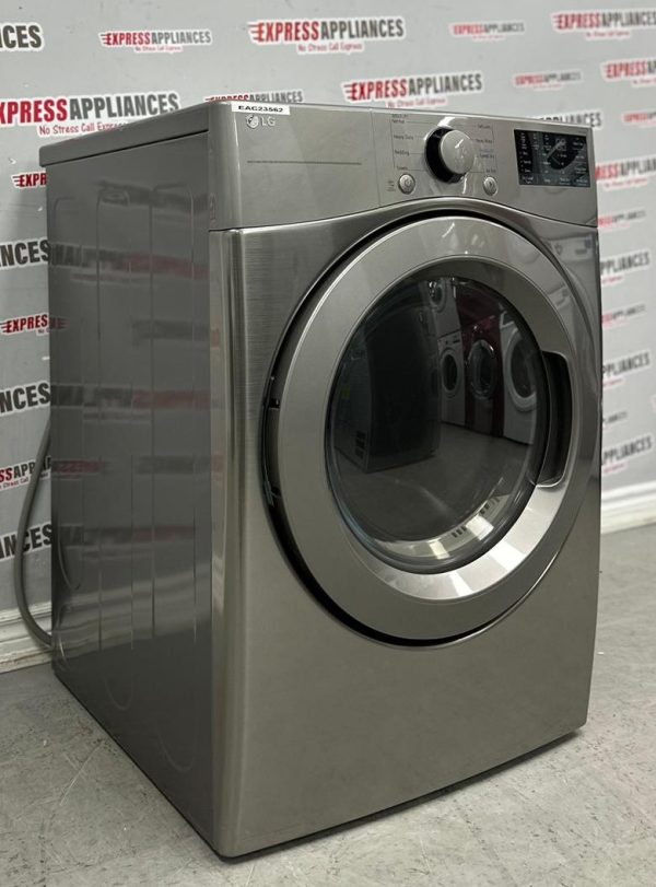 Open Box LG 27” Electric Stackable Dryer DLE3400V For Sale