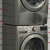 Open Box LG 27” Front Load Washer and Dryer Stackable Set WM3400CV DLE3400V (2)