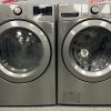 Open Box LG 27” Front Load Washer and Dryer Stackable Set WM3400CV DLE3400V (7)