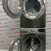 Open Box LG 27” Front Load Washer and Electric Dryer Stackable Set WM3400CV DLE3400V For Sale (11)