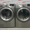 Open Box LG 27” Front Load Washer and Electric Dryer Stackable Set WM3400CV DLE3400V For Sale (6)