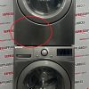 Open Box LG 27” Front Load Washer and Electric Dryer Stackable Set WM3400CV DLE3400V For Sale (7)