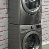 Open Box LG 27” Front Load Washer and Electric Dryer Stackable Set WM3400CV DLE3400V For Sale (9)