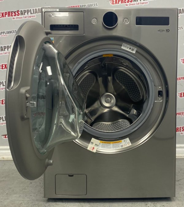 Open Box LG 27” Front Load Washing Machine WM5500HVA For Sale