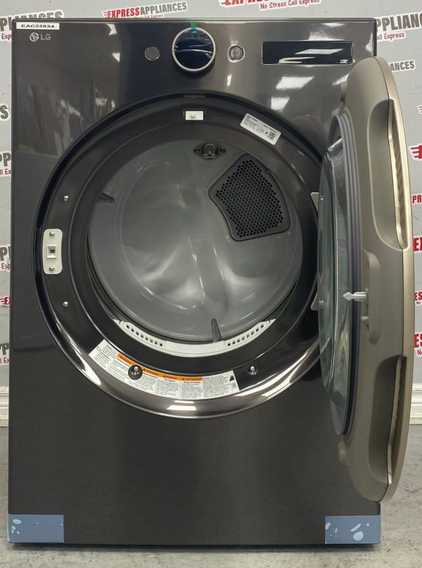 Open Box LG Electric Stackable 27” Dryer DLEX6500B SKU: EAC22834 For Sale