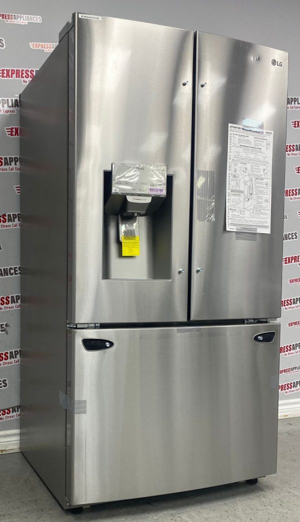 Open Box LG French Door 36” Refrigerator LFXS26973S/10 For Sale