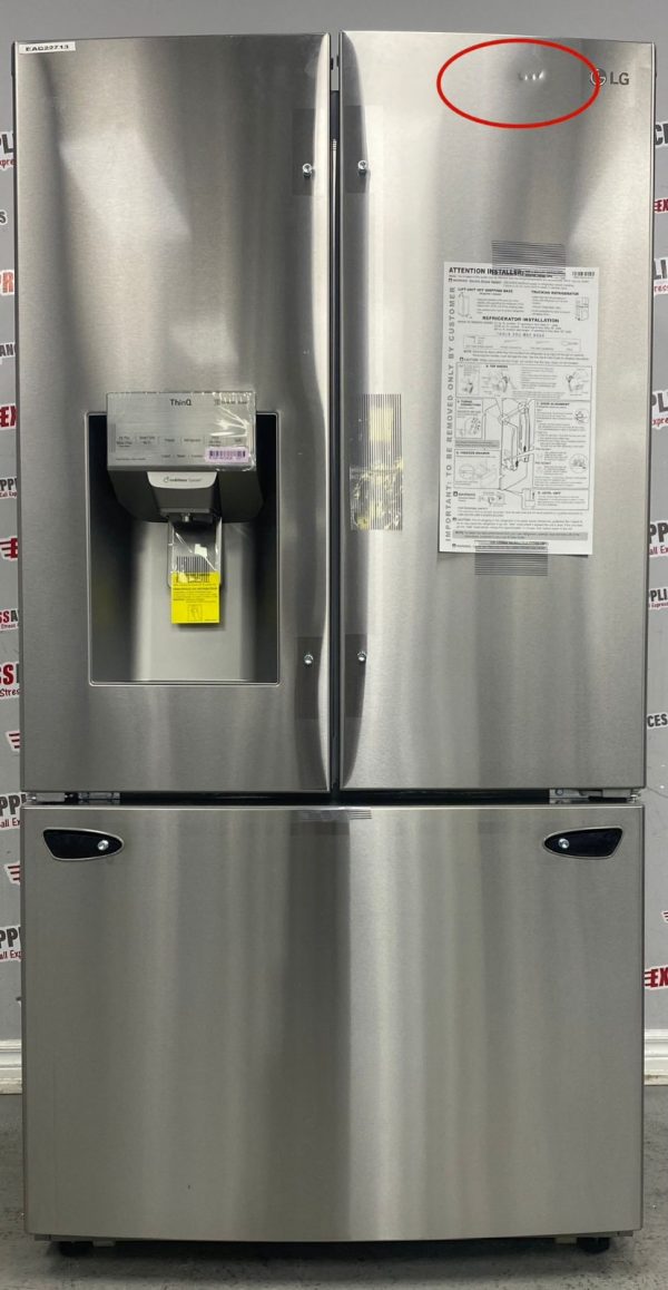 Open Box LG French Door 36” Refrigerator LFXS26973S/10 For Sale