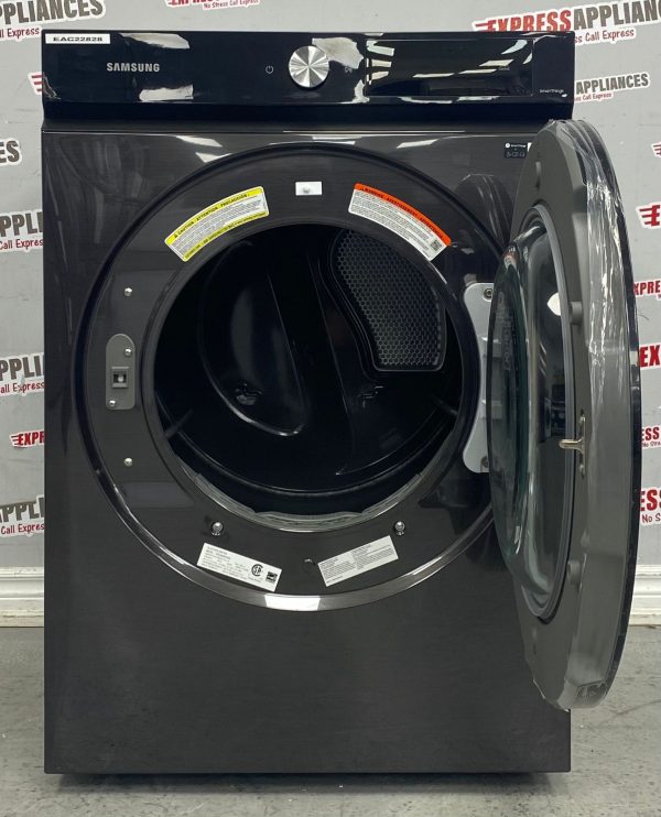 Open Box Samsung 27” Electric Stackable Dryer DVE46BB6700V SKU: EAC22828 For Sale