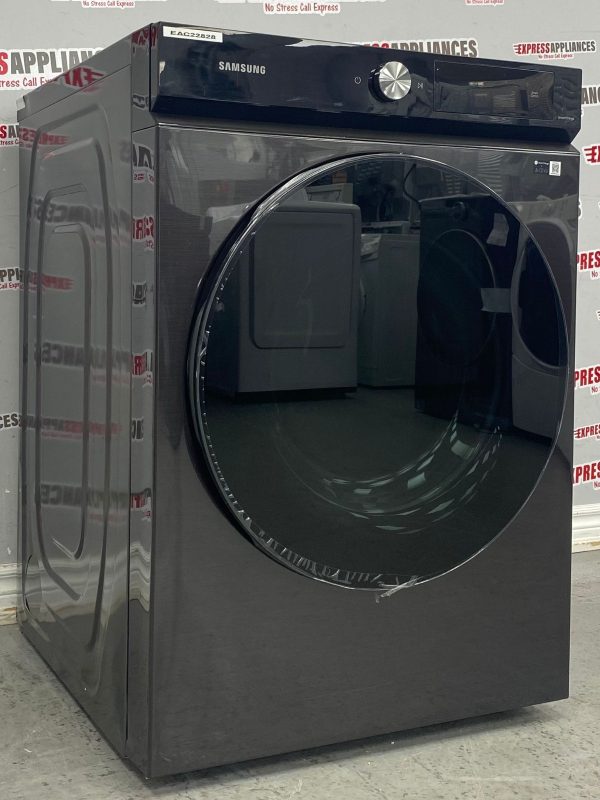 Open Box Samsung 27” Electric Stackable Dryer DVE46BB6700V SKU: EAC22828 For Sale