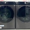 Open Box Samsung Bespoke 27” Front Load Washer and Dryer Set WF46BB6700AV DVE46BB6700VAC (1)