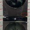 Open Box Samsung Bespoke 27” Front Load Washer and Dryer Set WF46BB6700AV DVE46BB6700VAC (12)