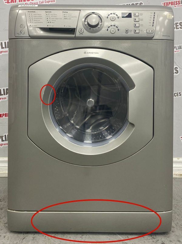 Used Ariston 24” Combo 2 in 1 Washer and Dryer ARWDF129S SKU: EA22795 For Sale