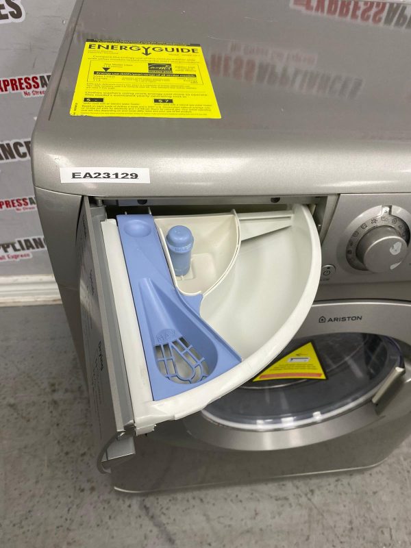 Used Ariston 24” Combo 2 in 1 Washer and Dryer ARWDF129S SKU: EA23129 For Sale