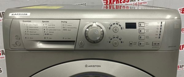 Used Ariston 24” Combo 2 in 1 Washer and Dryer ARWDF129S SKU: EA23129 For Sale