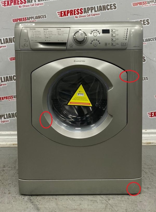 Used Ariston 24” Combo 2 in 1 Washer and Dryer ARWDF129S SKU: EA23129 For Sale