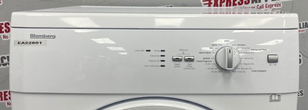 Used Blomberg 24” Stackable Electric Dryer DV17542 SKU: EA22801 For Sale