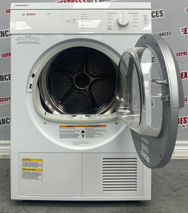 Used Bosch 24” Electric Stackable Dryer WTV76100CN For Sale