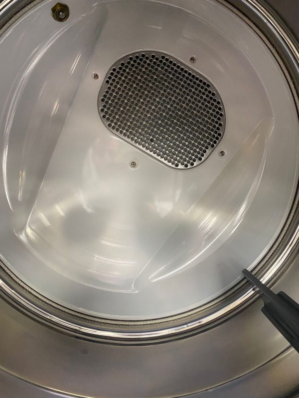 Used Electrolux Front Load Washer and Dryer 27” Stackable Set EFLS627UIW0 EFMC527UIW0 For Sale