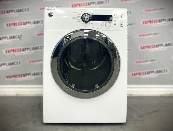 Used GE Electric 24” Stackable Dryer PCVH480EKWW SKU: EA22792 For Sale