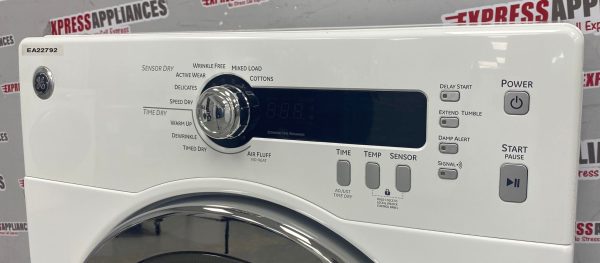 Used GE Electric 24” Stackable Dryer PCVH480EKWW SKU: EA22792 For Sale