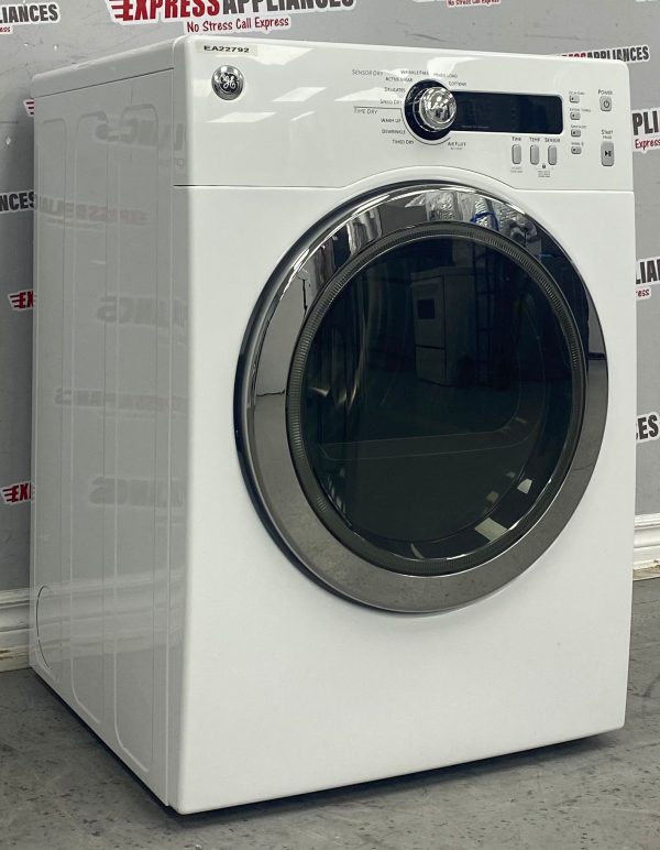 Used GE Electric 24” Stackable Dryer PCVH480EKWW SKU: EA22792 For Sale