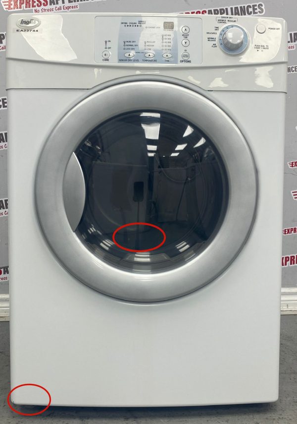 Used Inglis Electric 27” Stackable Dryer YIED7200TW For Sale