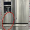 Used KitchenAid 36” French Door Refrigerator KRFF707ESS01 damage front