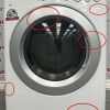 Used LG 27” Electric Dryer DLE3050W damage front