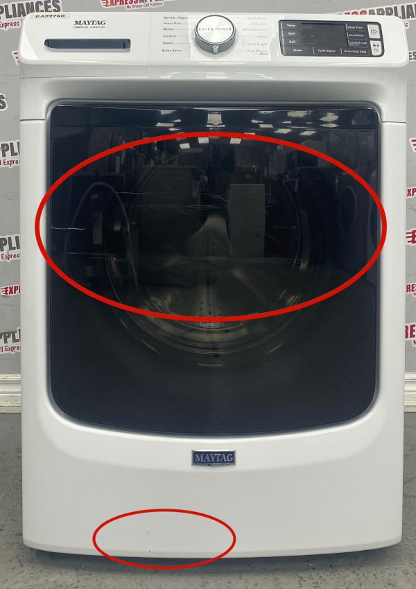 Used Maytag Front Load 27” Washing Machine MHW6630HW3 For Sale