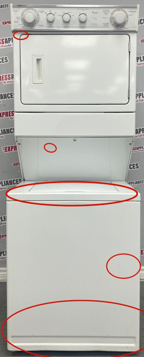 Used Whirlpool 27" Laundry Center YLTE6234DQ2 For Sale