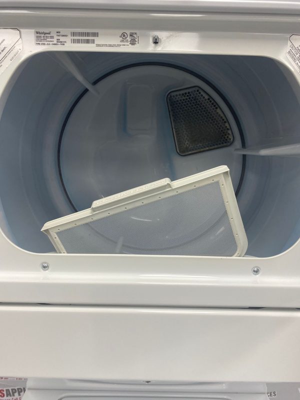 Used Whirlpool Washer and Dryer 27” Laundry Centre YWET3300SQ1 For Sale