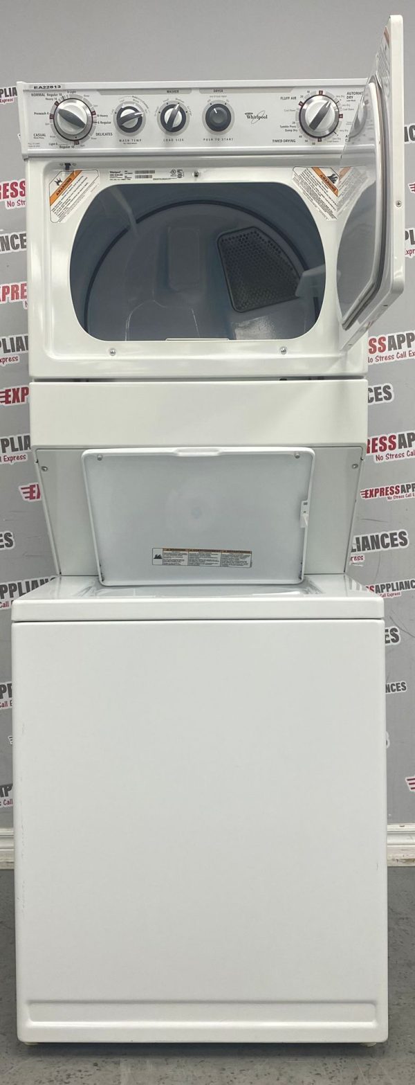 Used Whirlpool Washer and Dryer 27” Laundry Centre YWET3300SQ1 For Sale