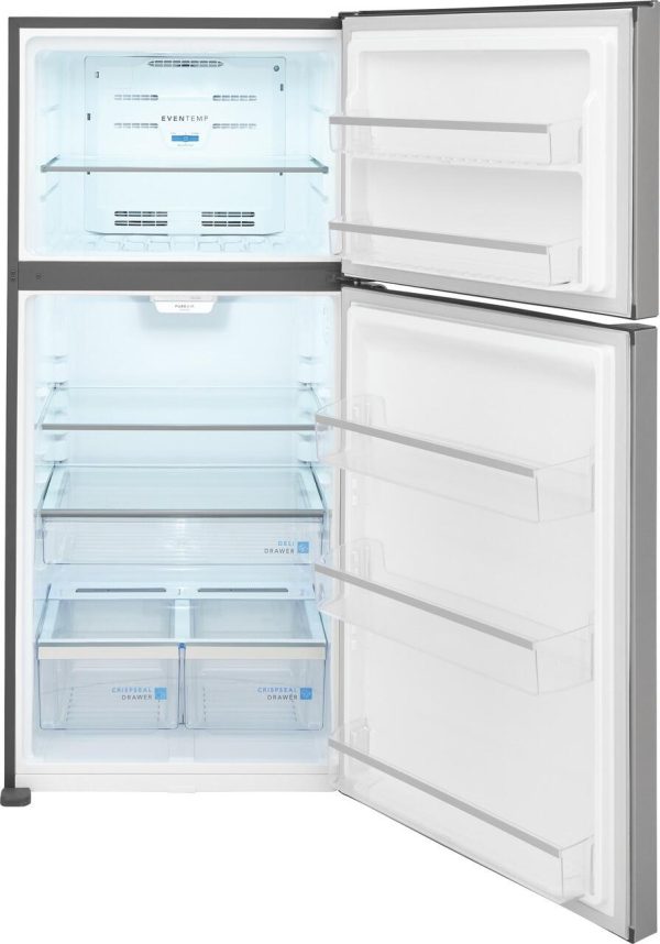 New Frigidaire Top Freezer 30” Refrigerator FGHT2055VF7 For Sale